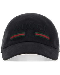 Gucci - Cotton Baseball Cap - Lyst