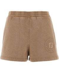 Fendi - 3D Roma' Shorts - Lyst