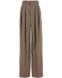 Saint Laurent - Wide-Leg Pants - Lyst