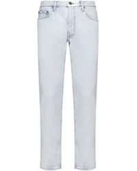 Off-White c/o Virgil Abloh - Slim Fit Diag Jeans - Lyst