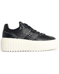 Hogan - Sneakers de Lear Black Lear de 'H Stripes - Lyst
