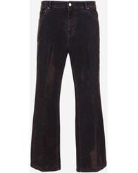 Amiri - Jeans Velvet-Effect Stretch Cotton - Lyst