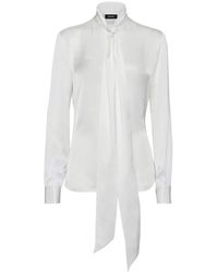 DSquared² - Shirts Wit - Lyst