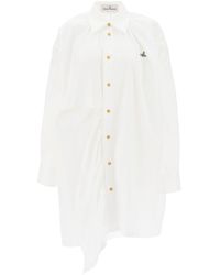 Vivienne Westwood - GIBBON ASYMETRIC-Shirt Robe avec découpes - Lyst