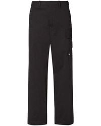 Fendi - Cargo Pants With Logo - Lyst