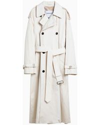 Burberry - Long Double-Breasted Trench Coat - Lyst