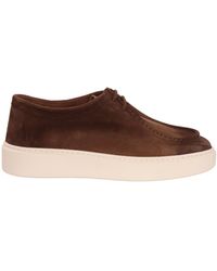 Doucal's - Sneaker Chukka Parabot (Gm) Juke Cacao+F.Do Gesso - Lyst