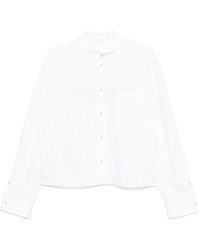 Helmut Lang - Crop Apex Ov Sh.Sft - Lyst