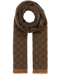 Gucci - Wool Scarf - Lyst