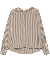 Alysi - Shirts Viscose Cotton Silk - Lyst