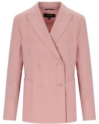 Weekend by Maxmara - Zinnia Double Breasted Jacket - Lyst