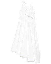 Zimmermann - Luna Midi-Jurk Met Applicatie - Lyst