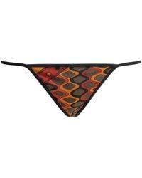 PUCCI - Vivara Polyamide Elastane Bikini Briefs - Lyst