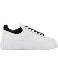 Hogan - Sneakers H Stripes Bianca E Nera - Lyst