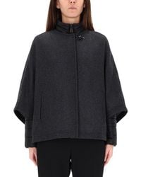 Fay - "double Face" Cape - Lyst