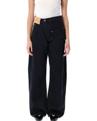 JW Anderson - JW Anderson Jeans schwarz - Lyst