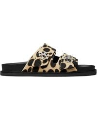 Tory Burch - T Lock Sport Slide Sandals - Lyst