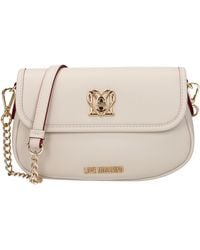 Love Moschino - Borse A Spalla Donna Poliuretano/Avorio - Lyst