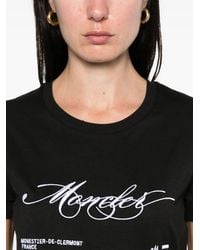 Moncler - Embroidery T-Shirt - Lyst