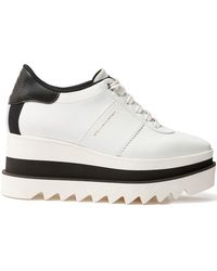 Stella McCartney - Sneak-Elyse Sneakers Met Plateauzool - Lyst