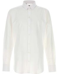 Dolce & Gabbana - Regular Solid Shirt - Lyst