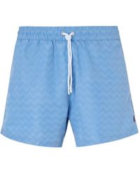 Missoni - Drawstring Swim Shorts With Zigzag Pattern - Lyst