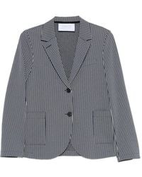 Harris Wharf London - Cotton Blend Blazer Jacket - Lyst