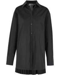 Sportmax - 'Nespolo' Cotton Blend Shirt Dress - Lyst