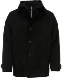 Prada - Shearling Jacket - Lyst