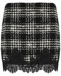 Twinset - And Check Skirt - Lyst