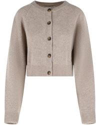 Loulou de Saison - 'Heike' Cropped Cardigan - Lyst