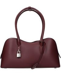 Stella McCartney - Stella Mc Cartney Ryder Shoulder Bags Eco Leather/Bordeaux - Lyst
