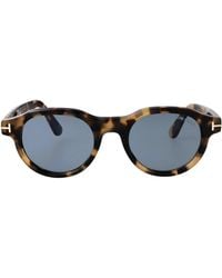 Tom Ford - Round Sunglasses Ft1404 55 A - Lyst