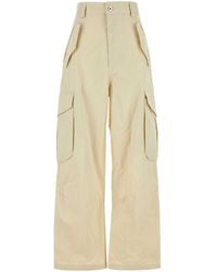 Bottega Veneta - Sand Cotton Blend Cargo Pant - Lyst