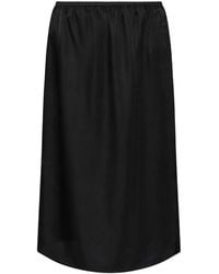MM6 by Maison Margiela - Midi Skirt - Lyst