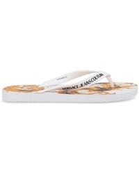 Versace Jeans Couture - Pvc Flats - Lyst
