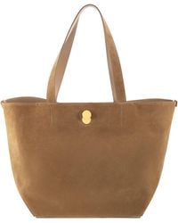 Fabiana Filippi - Medium Eclipse Suede Tote Bag - Lyst