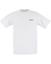Patagonia - Recycled Cotton T Shirt - Lyst