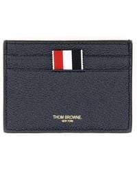 Thom Browne - Mini 4-Bar Card Holder - Lyst