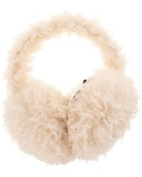 Moncler - Teddy-Effect Fleece-Lined Earmuffs - Lyst