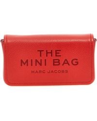 Marc Jacobs - 'the Leather Mini Bag' Crossbody Tas - Lyst