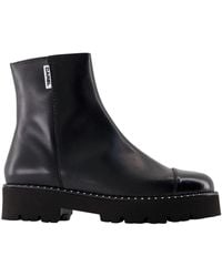 CAREL PARIS - Chouchou 25 Knöchelstiefel Leder schwarz - Lyst