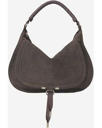 Chloé - Suede Shoulder Bag - Lyst