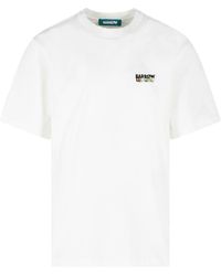 Barrow - Wit Katoenen T-shirt - Lyst