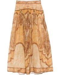 Zimmermann - Falda Larga Wanderlust - Lyst