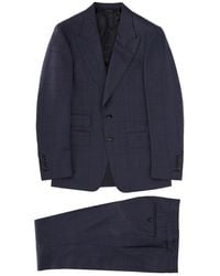 Tom Ford - Wool Windowpane Suit - Lyst