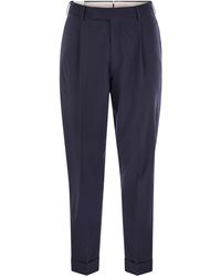 PT Torino - Pt Rebel Stretch Wool Pantaloni - Lyst