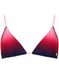 CASABLANCA - Top Bikini Aubergine Gradient - Lyst