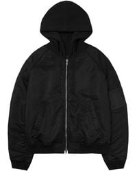Juun.J - Hood Detachable Ma 1 Jumper - Lyst