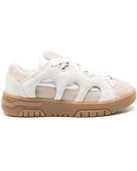 Santha - Curb Sneakers Mit Kontrasteinsätzen - Lyst